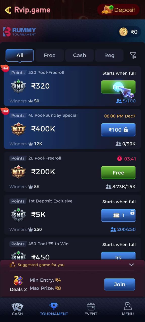 "RVIP Game promotional image"